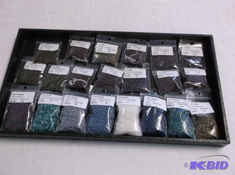 Assortment Of 150 Hex Beads....