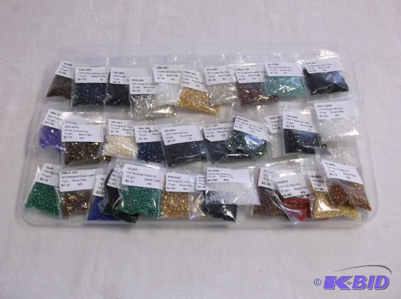 Assortment Of 150 Hex Beads....