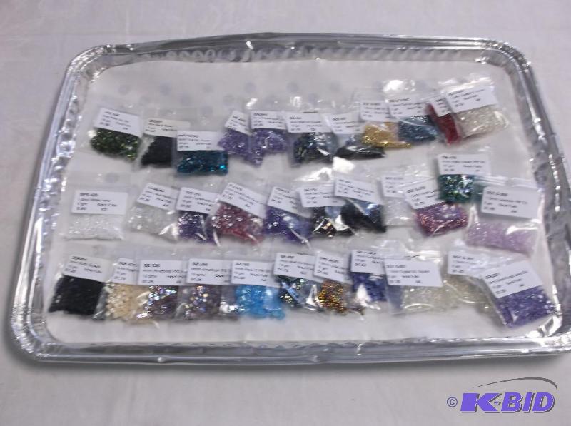 Assortment of Square Seed Beads....