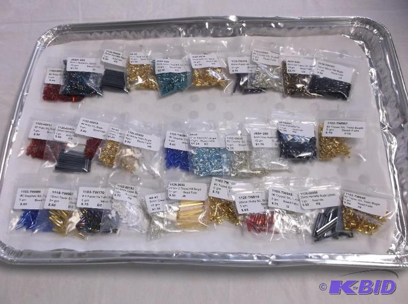 Assortment of Bugle Seed Beads....
