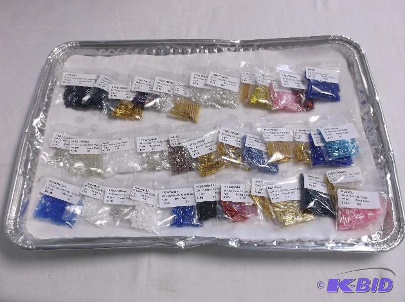 Assortment of Bugle Seed Beads....