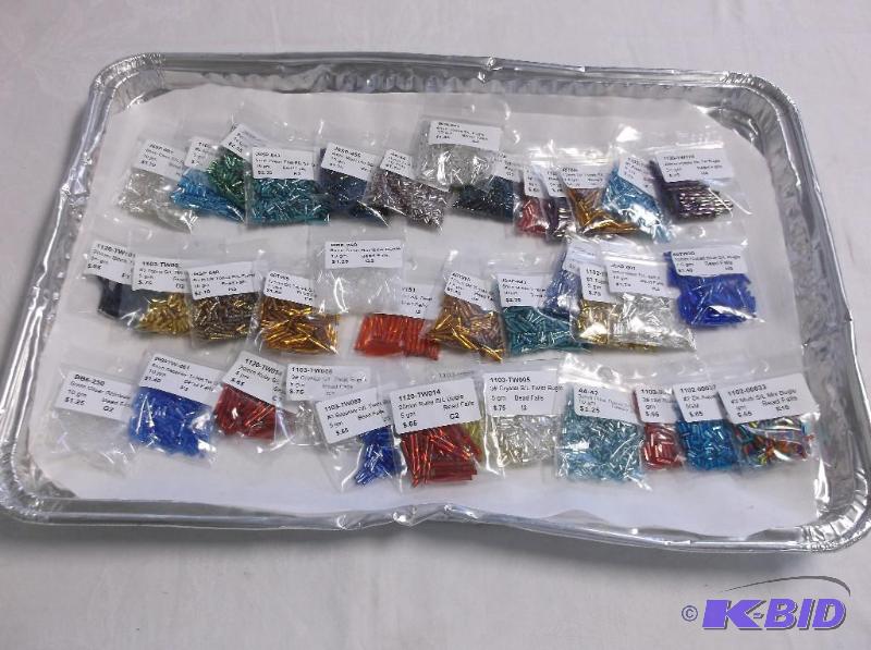Assortment of Bugle Seed Beads....