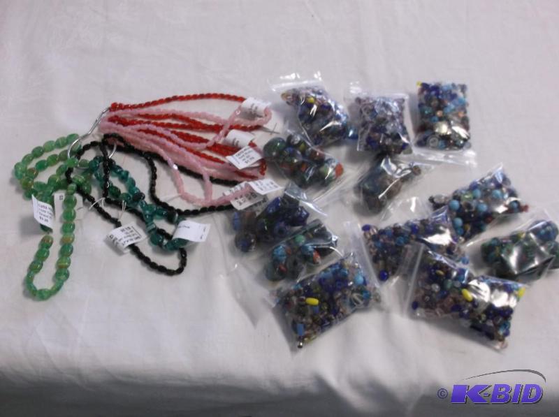 Assorted Glass Beads....