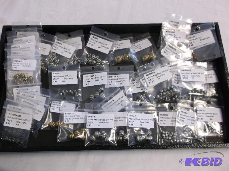 Silver and Gold Plastic Spacers....
