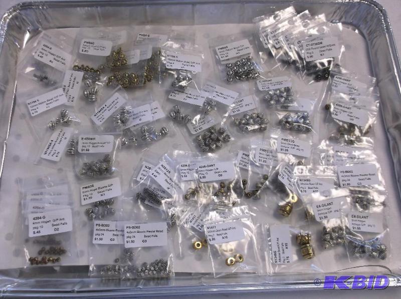 Silver and Gold Plastic Spacers....