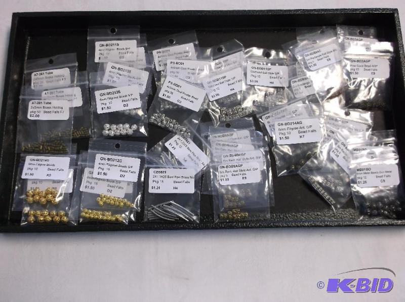 Assorted Metal Bead Spacers....