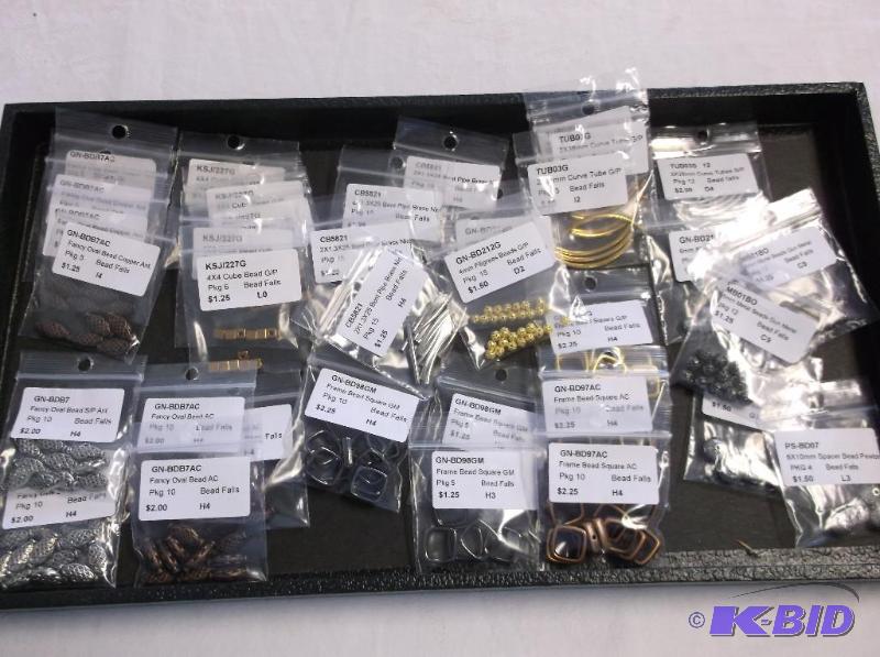 Assorted Metal Bead Spacers....