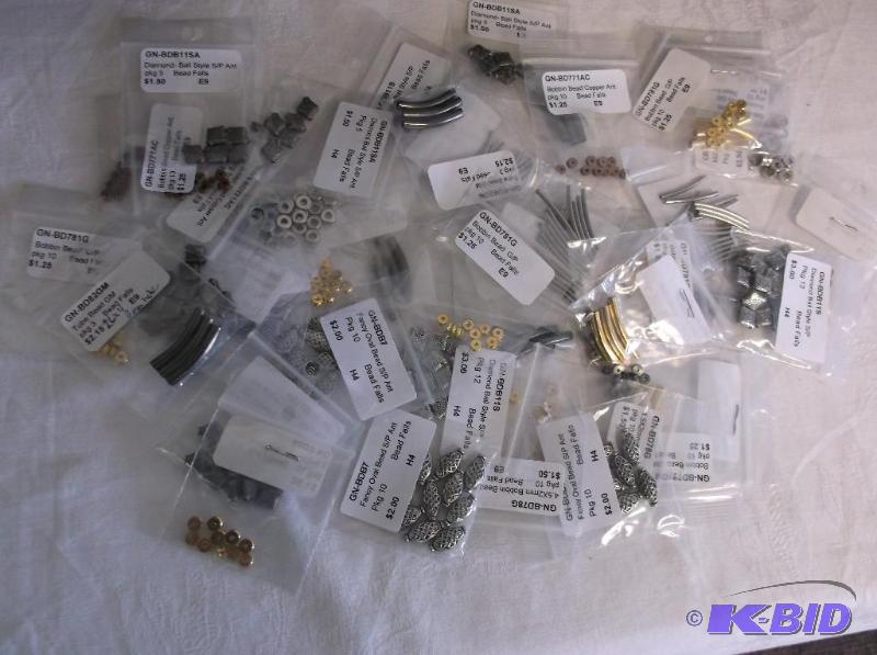 Assorted Metal Bead Spacers....