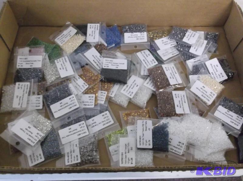 Lot with Triangle seed beads....