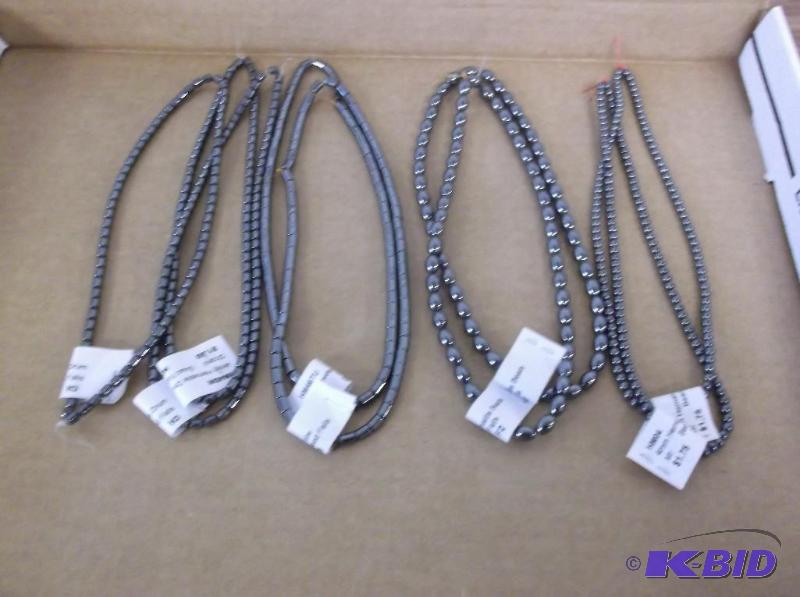 Lot with 4x6 Hermatite beads....