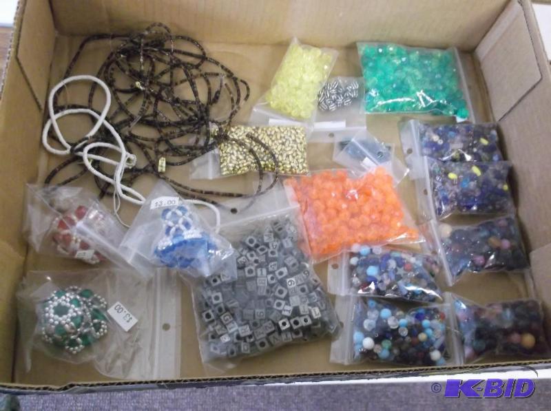 Lot With Beaded Bells &amp Assortment Of Bea...