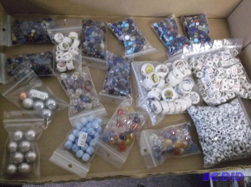 Lot With Assortment Of Beads....