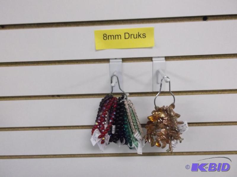 Clear Bronze, Black Jet, Ruby Crystal Druks, ...
