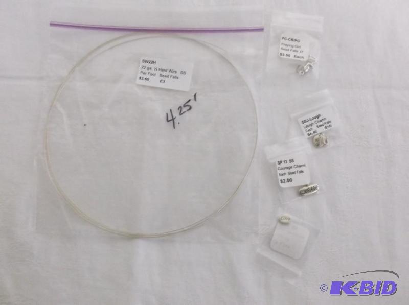 4.25 ft. Sterling silver hard wire and 4 pack...