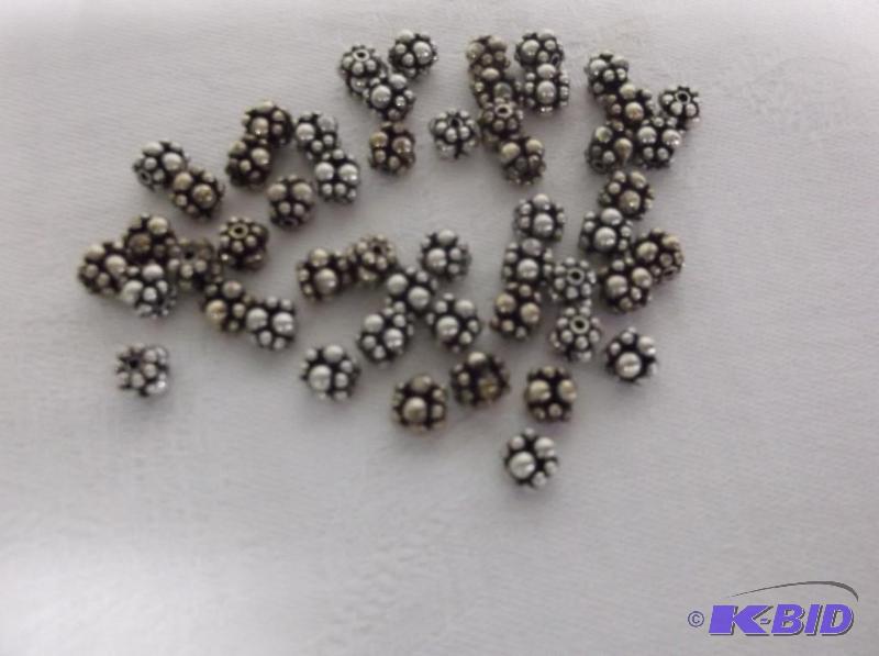 Sterling silver spacer beads....