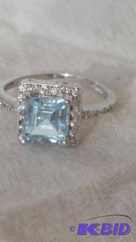 Blue Topaz Ring