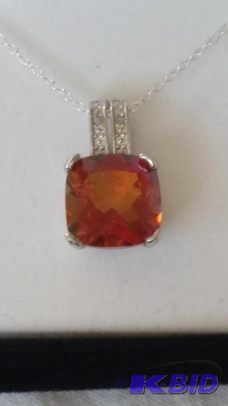Azotic & Diamond Necklace