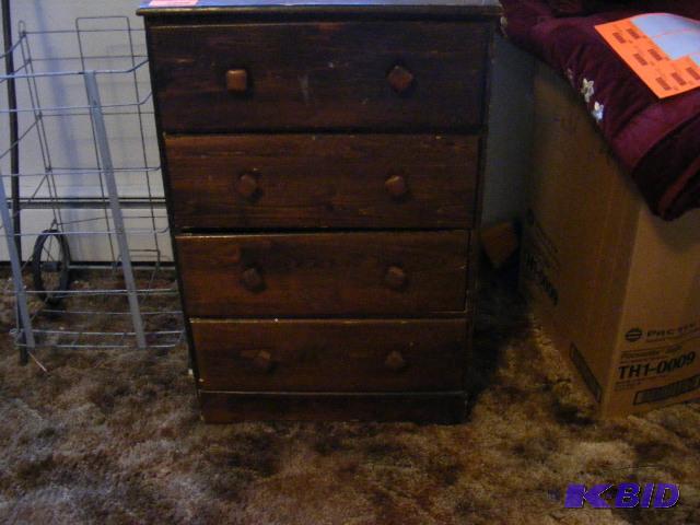 lot 113 image: 4 drawer dresser...