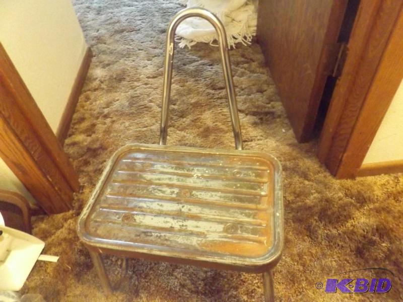 lot 137 image: stool or chair...