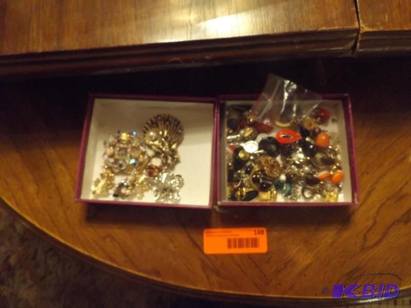 lot 148 image: vintage and newer jewelry pieces...