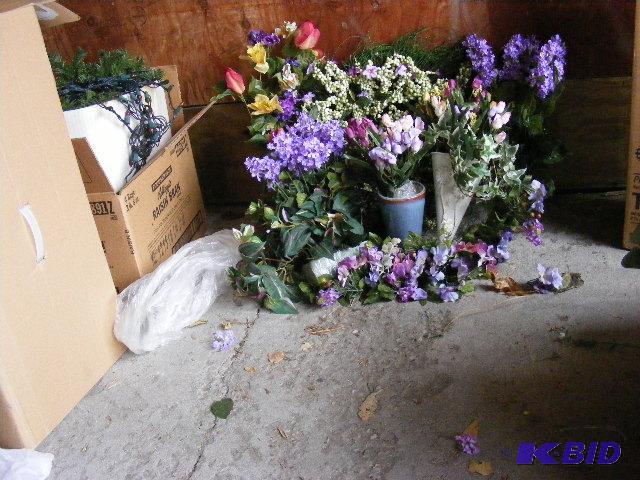 lot 167 image: Artificial Flowers and greenery...
