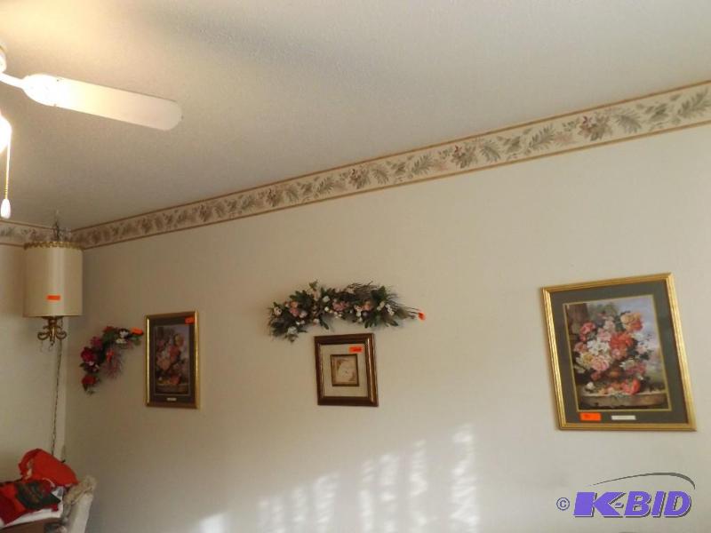 lot 85 image: lamp 3 photos floral ...