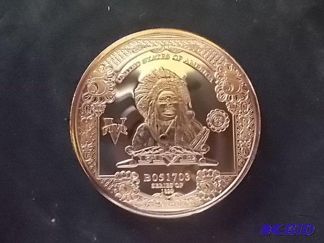 1 Oz. Copper Round Commemorative .999 Fine...