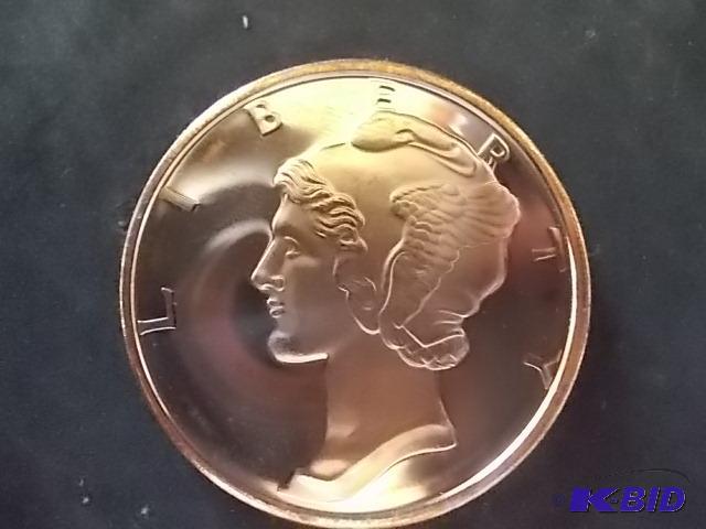 1 Oz. Copper Round Commemorative .999 Fine...