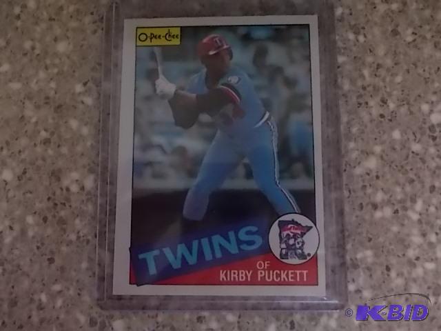Opee-Chee Kirby Puckett Rookie Card...