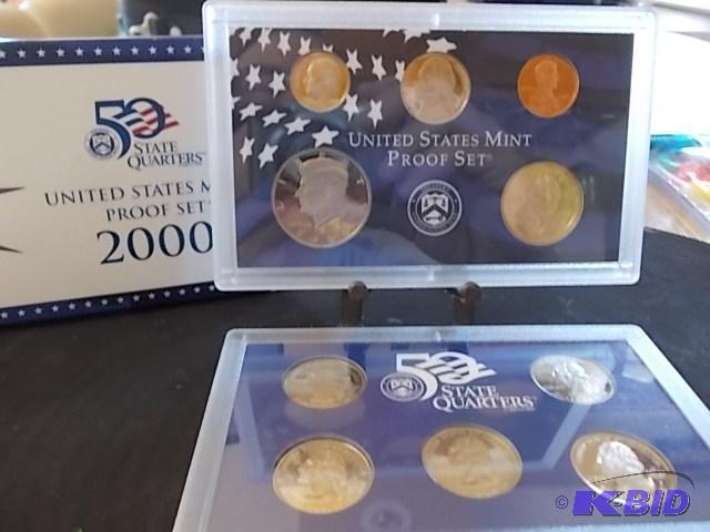 2000 US Proof Set With State Quarters...