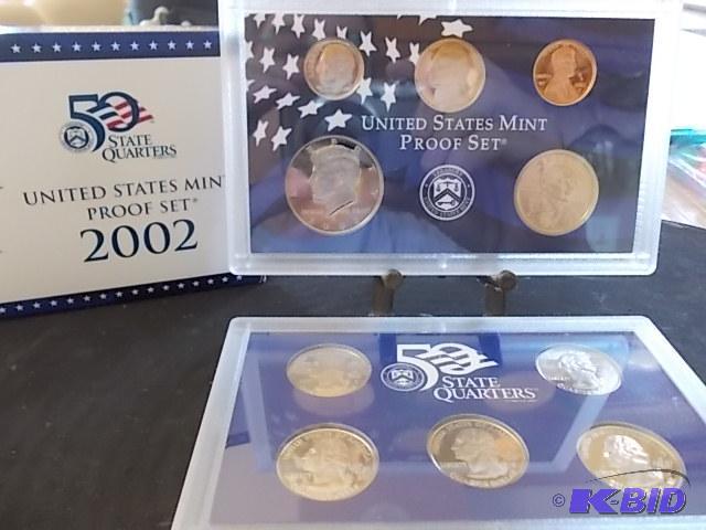 2002 US Proof Set with State Quarters...