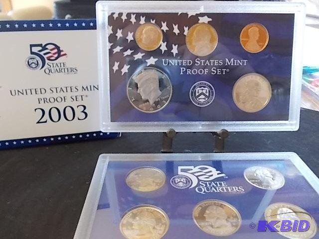 2003 US Proof Set With State Quarters...