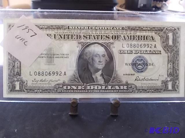1957 US Silver Certificate...