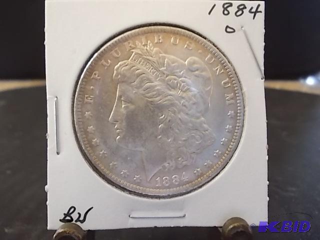 1884 O US Morgan Silver Dollar...