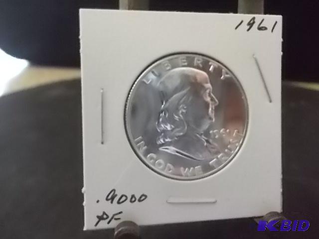 1961 Franklin&nbspHalf Dollar Proof...