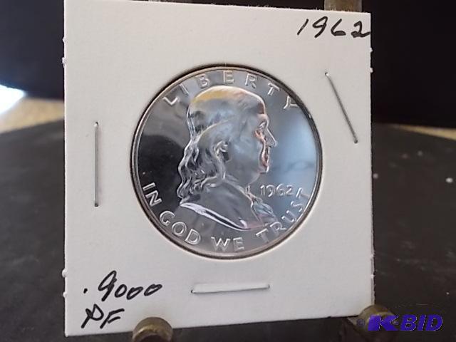 1962 Franklin Half Dollar Proof...