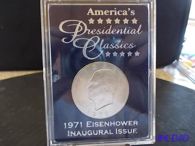 1971 Eisenhower Inaugural Issue Dollar...