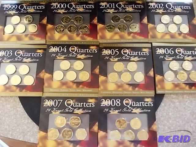 All 10 Years Of State Quarters Collectors Edi...