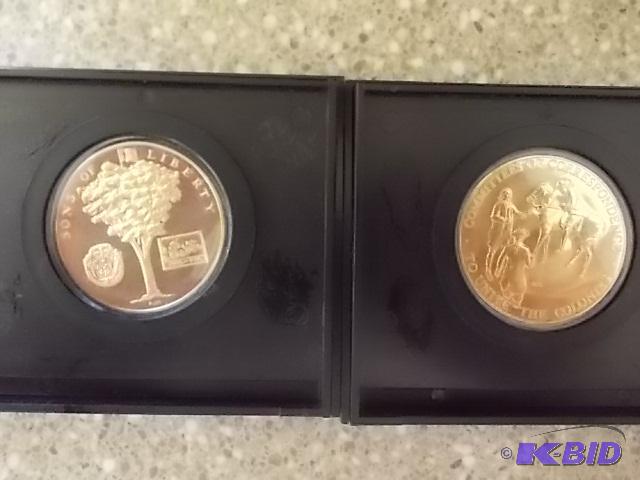 2 BrassBronze Commemoratives...