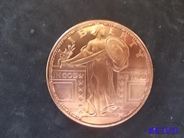 1 Oz. copper Round Commemorative .999 Fine...