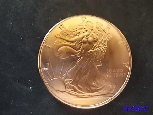 1 Oz. Copper Round Commemorative .999 Fine...