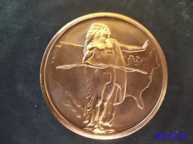 1 Oz. Copper Round Commemorative .999 Fine...