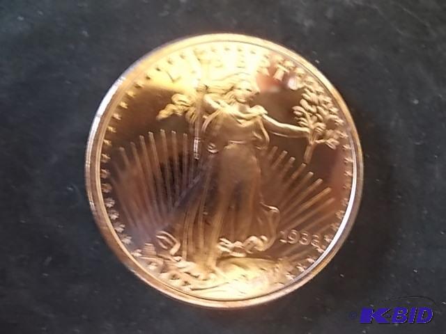 1 Oz. Copper Round Commemorative .999 Fine...