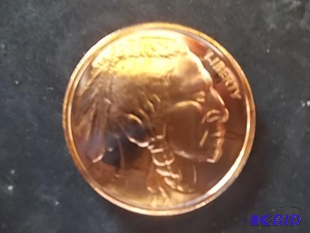 1 Oz. Copper Round Commemorative .999 Fine...