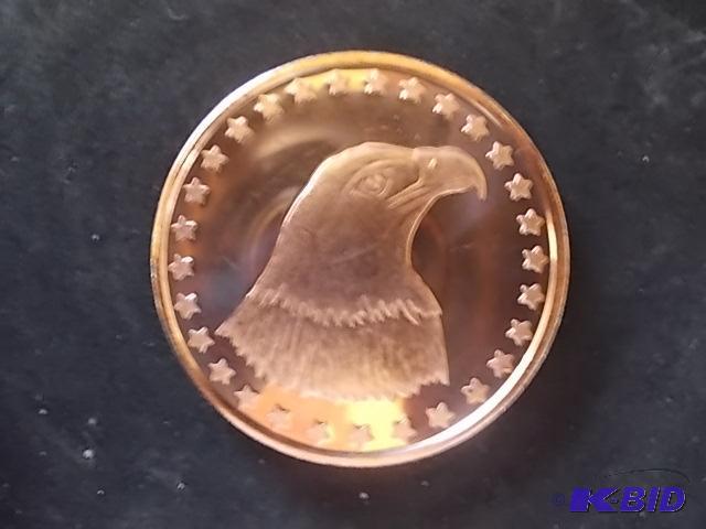 1 Oz. Copper Round Commemorative .999 Fine...