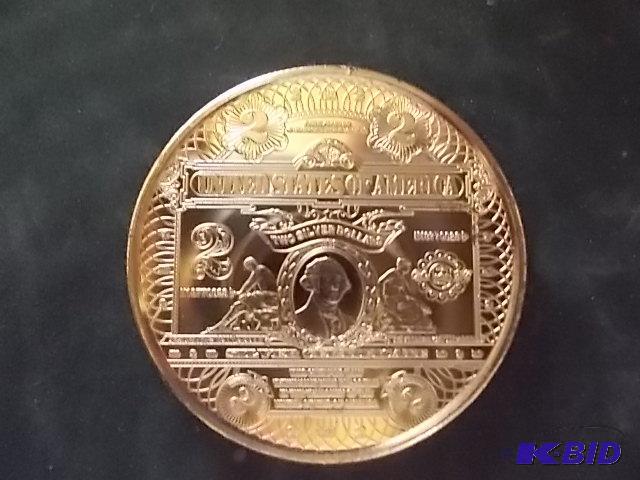 1 Oz. Copper Round Commemorative&nbsp.999 Fi...