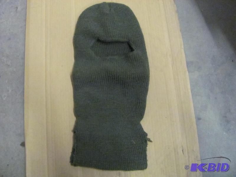 lot 57 image: This US Military Surplus Wool Balaclava is su...