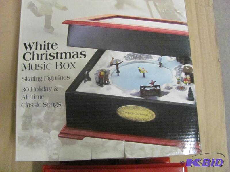 lot 69 image: NEW (in original box) CROSLEY Holiday Music B...