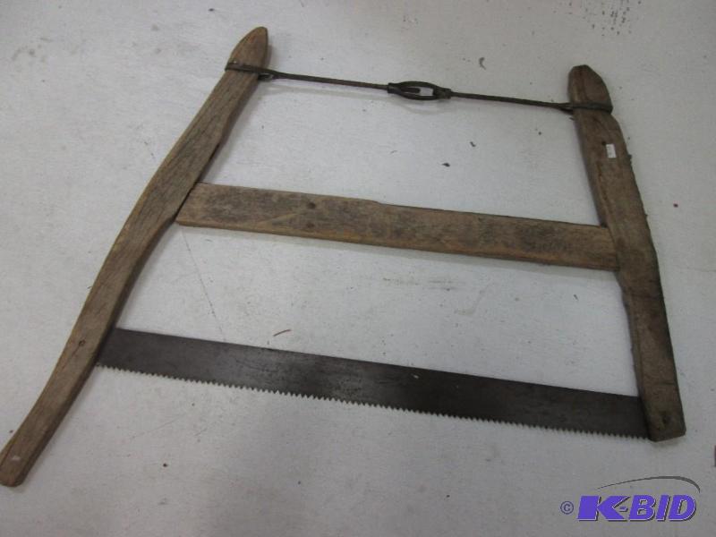 lot 59 image: Antique saw...