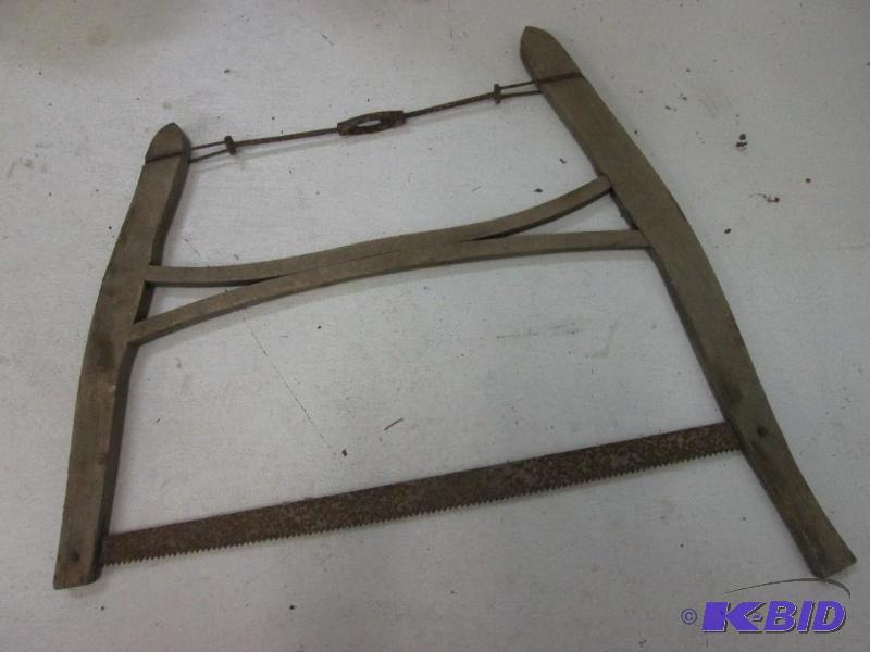 lot 60 image: Antique saw...
